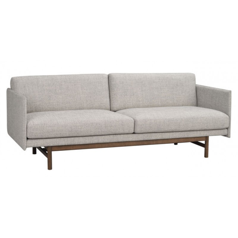 RO Hammond 3-Seater Sofa Grey/Brown